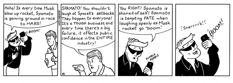 acedev comic, webcomic for Tuesday 07 Mar 2017
