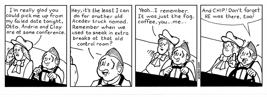 acedev comic, webcomic for Tuesday 21 Mar 2017
