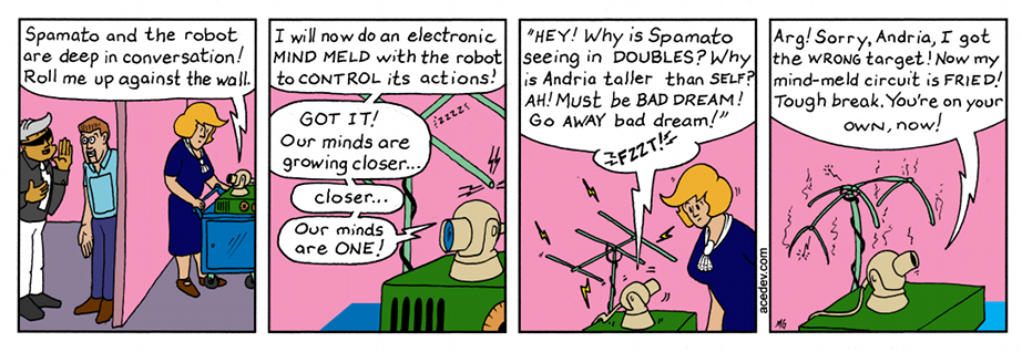 acedev comic, webcomic for Monday 11 Sep 2017
