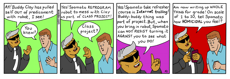 acedev comic, webcomic for Monday 18 Sep 2017

